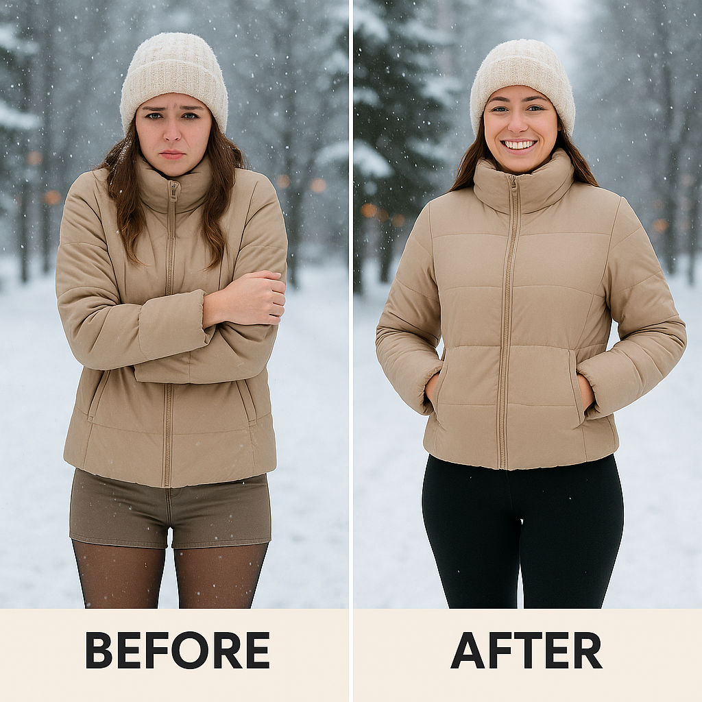 Amodela Heat Luxe  Leggings – Looks Chic, Feels Cozy