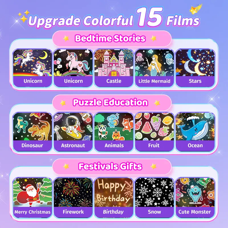 KIDS Night Light Projector